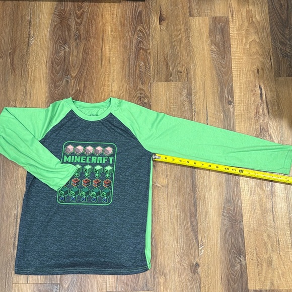 MINECRAFT Boys 2-Piece Fleece Pajama Set (Size: 14/16) - Picture 7 of 12